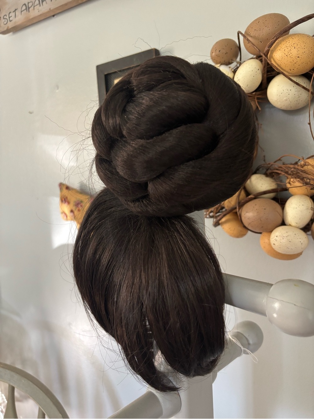 Vivica Fox. Dark Brown Women’s Hair Bun Extension - Classic Twist